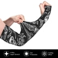 thumbnail image 3 of Balery Skull bird bat spider Cooling Arm Sleeves for Men & Women – Breathable, Moisture-Wicking Arm Sleeves for Women, Men & Kids, 3 of 8