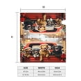 thumbnail image 6 of PHELIKA Christmas Red Truck Golden Retriever Dog 06 Mailbox Covers Magnetic Mailbox Wraps Post Letter Box Cover Mailwrap Garden Home Decor Standard Size 25.5"H x 21"W, 6 of 8