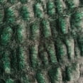 thumbnail image 2 of Plutus Emerald Green Plush Pelt Faux Fur Luxury Throw Blanket, 2 of 3