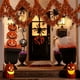 thumbnail image 4 of Decoraciones de Halloween, decoración de Halloween, tiras de flores de colores, suministros para fiestas colgantes, cinco estrellas, calabazas, arañas, papel, accesorios de Halloween colgantes, tiras, 4 of 6