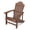 Coffee, variant on GONICHA Adirondack Chair,All-Weather Poly Lumber Fire Pit Chair for Patio Garden,Red