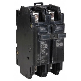 GE Miniature Circuit Breaker for Electrical Panel, 60A, 120/240V