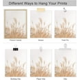 thumbnail image 3 of PixonSign 4PCS Posters White Pampas Grass Beach Ocean Shore Horizon Nature Wilderness Realism Landscape Prints Modern Room Decor Wall Art for Living Room, Bedroom, Office, Bathroom - 11"x14", 3 of 5