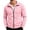 Pink, variant on XRoczxe Men's Full Zip Up Track Jacket, Stand Collar Solid Color Sweatshirt, Casual Long Sleeve Lightweight Coat with Pockets for Spring Fall Daily Wear