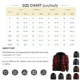 thumbnail image 3 of Men's Winter Striped Casual Knit Sweater, Fashion Hooded Jacket with Zipper, Fall Winter Pullover for Outdoor Wear, Travel and Cold Weather Protection,Brown,M, 3 of 4
