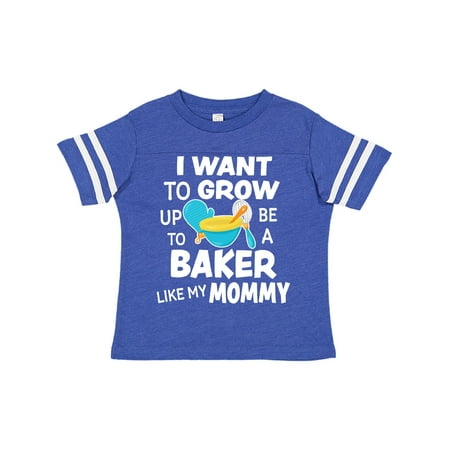 

Inktastic I Want To Grow up To Be a Baker Like My Mommy Gift Toddler Boy or Toddler Girl T-Shirt