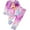 2PCS Mermaid, variant on ATAIKU Toddler and Little Girl Pajamas Set Kids Long Sleeve Tee and Pants Mermaid Sleepwear Girls 2-Piece Jammies 5T