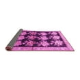 thumbnail image 2 of Ahgly Company Indoor Square Persian Pink Traditional Area Rugs, 4' Square, 2 of 4