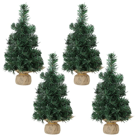 1Pieces Artificial Christmas Tree 30cm Mini Christmas Tree Decoration for Living Room Desktop Bookshelf