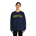 thumbnail image 4 of Bocce Ball Sweatshirt Gifts Crew Neck Shirt Long Sleeve Unisex, 4 of 7