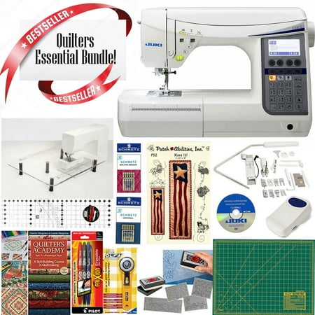 Juki HZL-DX5 Computerized Sewing Machine w/ Quilters essential Bundle
