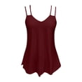 thumbnail image 4 of Hauts Courts Élégants Sans Manches pour Femmes - Camisole Imprimée Col Rond pour Printemps Automne Hiver, 4 of 6