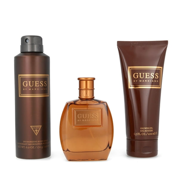 SET GUESS BY MARCIANO 3PZS 100ML EDT SPRAY/ SHOWER GEL 200ML / DESODORANTE 226ML SPRAY
