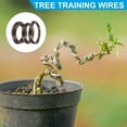 thumbnail image 4 of Uxcell 1mm/1.5mm/2mm Bonsai Training Wire, 3 Roll Floral Wire Stems 49.2 Feet Brown, 4 of 6