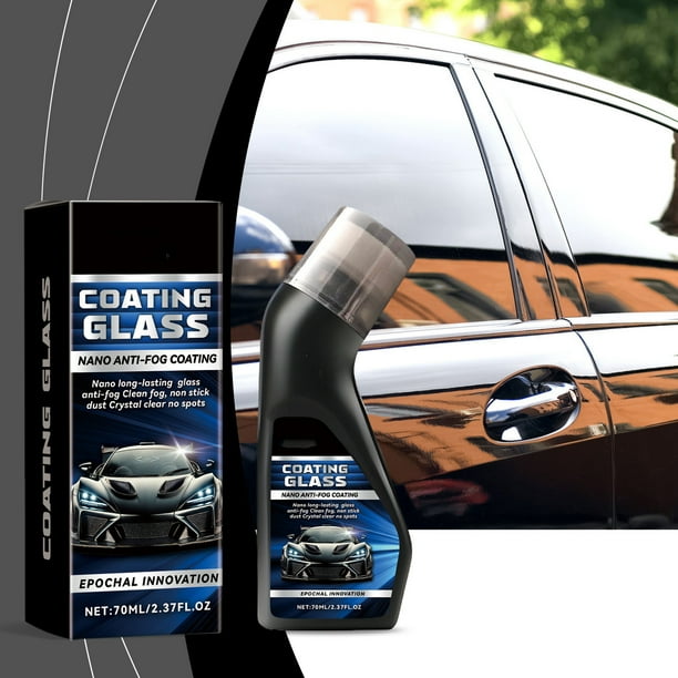 Coating Glass Anting Fogs Coating Car Anting Fogs Agent With Applicator Car Defogging For Car Windshield Window Mirrors Glasses Swim Goggles 70ml