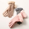 thumbnail image 5 of TERGAYEE Womens Winter Warm Gloves,manipulatescreen Texting Phone Windproof Gloves Fleece Lined Cold Weather Warm Gloves,Ladies Winter Gloves, 5 of 5