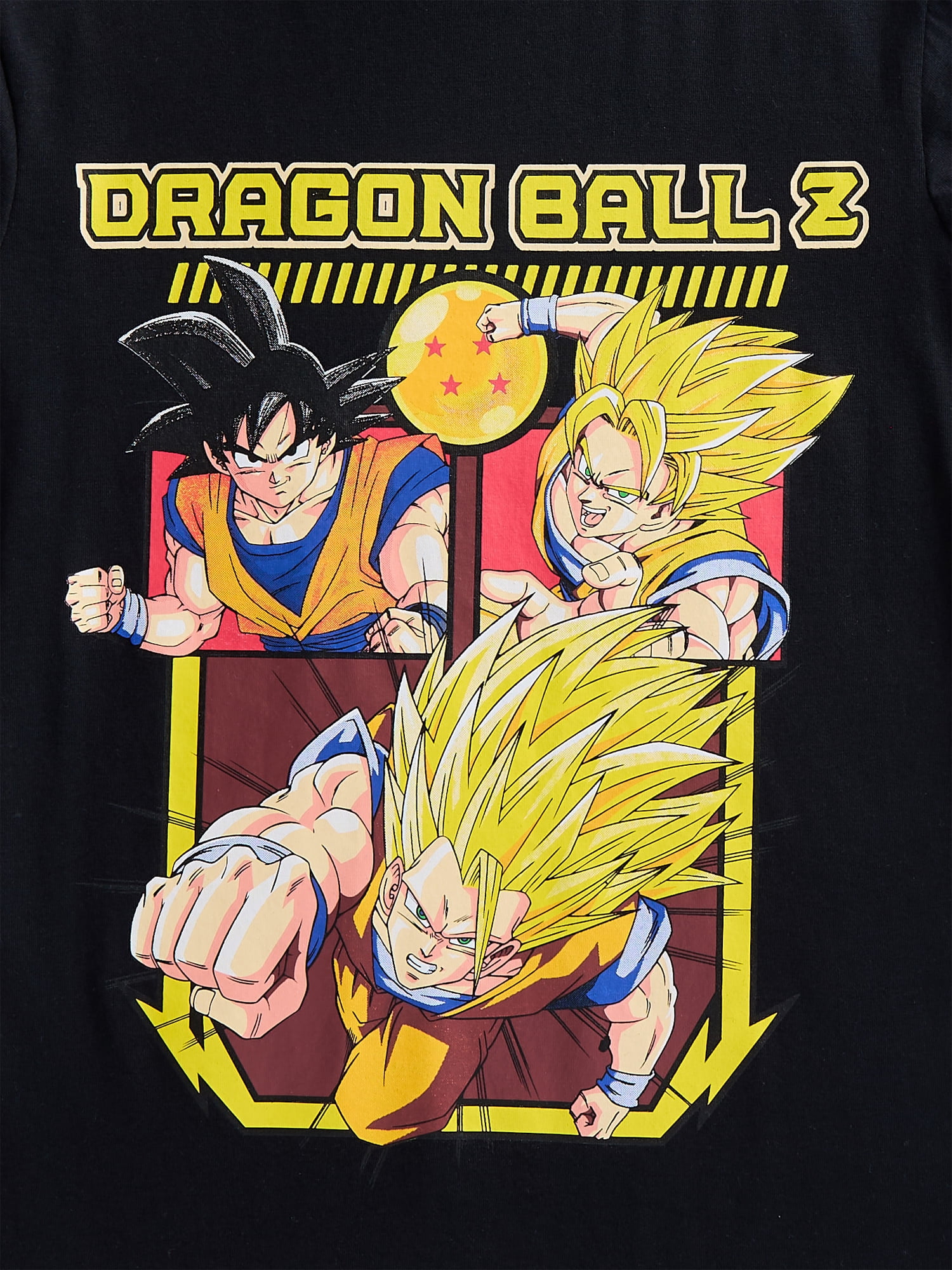 Dragon Ball Z Boys Graphic Tee with Long Sleeves, Sizes XS-2XL