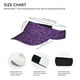 thumbnail image 3 of Balery Purple Glitter Gorra deportiva con visera ajustable para mujer y hombre (talla única), 3 of 7