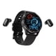 thumbnail image 1 of Smartwatch Reloj Inteligente Gt5 2 En 1 Con Audífonos TWS Fralugio Negro, 1 of 5