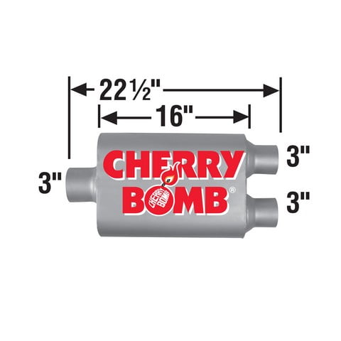 Cherry Bomb 88110 Vortex Muffler