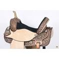 thumbnail image 4 of 15 In Flex Tree Western Horse Saddle American Leather Trail Barrel By Hilason, 4 of 7