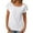 White, variant on yillto Womens Tops Business Casual Dressy 2025 Summer Tops Short Sleeve Hollow out Button Work Blouses
