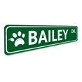 thumbnail image 3 of Pet Name Street Novelty Decor, Metal Wall Sign - 4x18 Inches, 3 of 4