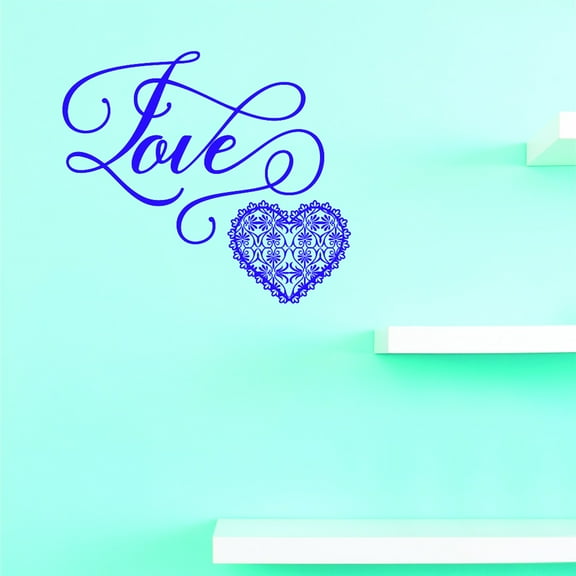 Living Room Art Love 18 X 18 Inches