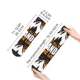 thumbnail image 4 of Pofeuu Not All Who Wander Are Lost4 Print 30cm Socks, Adult Running Hiking Socks for Youth and Adult, 4 of 7