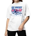 thumbnail image 2 of USA 1980 Ice Hockey League Graphic Women's T-shirt, 2 of 3