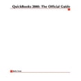 thumbnail image 1 of Pre-Owned QuickBooks: The Official Guide QuickBooks 2000: The Official Guide, (Paperback), 1 of 1