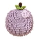 thumbnail image 3 of Toalla de mano Sunnimix de Chenilla Violeta con lazo para colgar, 3 of 8