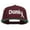 Maroon, variant on Basketball Dunk Embroidered Snapback Cap - Heather OSFM