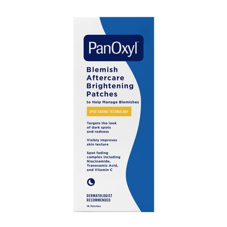 PanOxyl Blemish Aftercare Brightening Acne Patches Latex-Free 16 Count