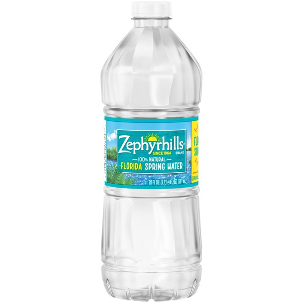 Zephyrhills Natural Spring Water, 20 Fl. Oz. - Walmart.com - Walmart.com