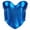 Blue, variant on Womens Corset Bustier Shapewear Top Overbust Waist Corset Dress Bustier Top Vintage Plus Size Bodyshaper Gothic Underbust Bodysuit Christmas Halloween Costume Blue XXL