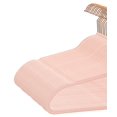 Better Homes & Gardens Velvet Clothing Hangers, 30 Pack, Pink, Space