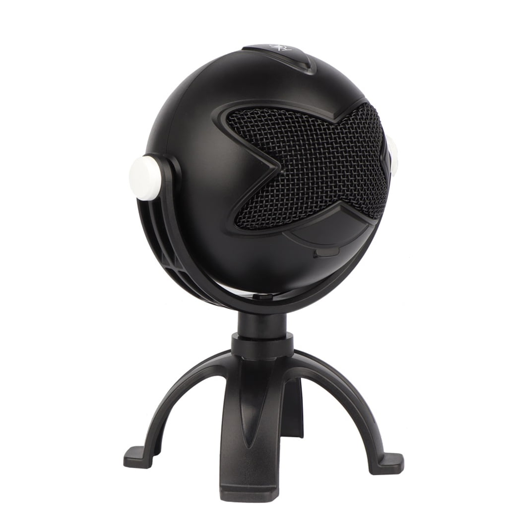 lanema Portable Wired Handheld Mic Home Party Metal Microphones Props Widely Use Durable Condenser Mics Type-C Port USB Cable