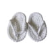 thumbnail image 2 of Zapatillas de algodón sólido para sesión de fotos de bebés Recién nacidos Hugo accesorios fotografía blanco, 2 of 10