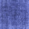 thumbnail image 1 of Ahgly Company Machine Washable Indoor Square Oriental Blue Industrial Area Rugs, 6' Square, 1 of 4