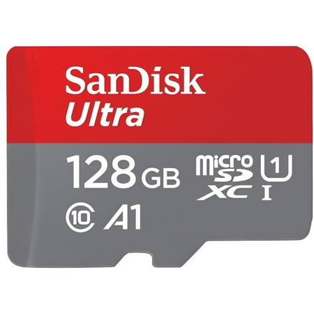 Sandisk 128 GB Ultra Microsdxc Memory Card with Adapter