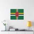 thumbnail image 6 of Dominica Country Flag Canvas Vibrant Wall Art Unframed Home Decor, 6 of 13