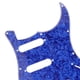 thumbnail image 3 of Golpeador de guitarra de 11 agujeros con placa de protección de metal impresa en 3D para EE. UU. y México. Perla azul, 3 of 4