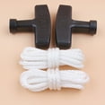 thumbnail image 4 of 2pcs Recoil Starter Pull Handle Grip & Rope Kit for Honda GX160 GX200 GX120 GX110 Engine Motor Trimmer Brush Cutter 28461-ZH8-013, 4 of 6