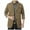 Khaki, variant on OGLCCG Mens Lightweight Jacket Casual Button Down Twill Suit Jacket Solid Color Loose Fit Fall Windproof Work Coat with Pockets