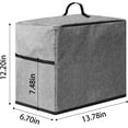 thumbnail image 4 of Cubierta antipolvo para máquina de hielo-Protector para máquina de cubitos de hielo-Protector contra el polvo, cubierta portátil con bolsa de almacenamiento, aparato impermeable, 4 of 5