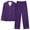 C167/Dark Purple, variant on XIYON Pajama Sets For Women Casual V Neck Pocket Solid Color Long Pajama Pantsuit Soft Comfy Sleepwear Nightwear Comfortable