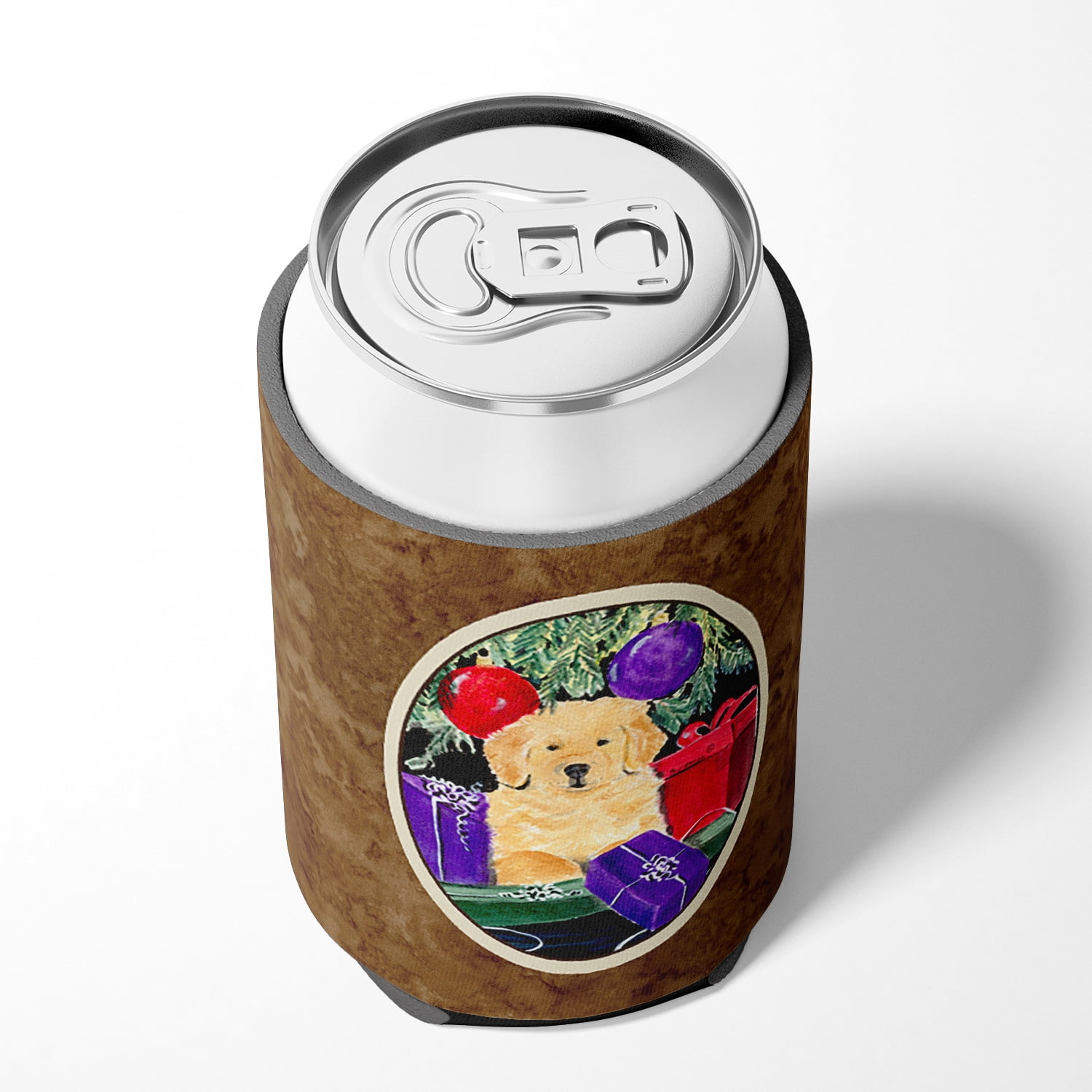 Caroline's Treasures SS8581CC Golden Retriever Can or Bottle Hugger, Can Hugger, multicolor