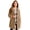 Soft Camel, variant on Roaman's Women's Plus Size Mid Length Teddy Faux Fur Coat
