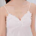 thumbnail image 6 of Pinkracy Satin Pajamas for Women – Elegant Lingerie Sleepwear - Sexy Lingerie Satin Pajamas - Cami Shorts Set Nightwear - Babydoll, 6 of 10